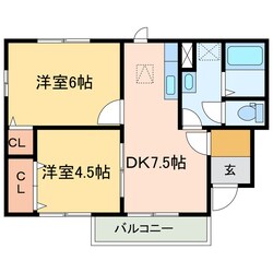 グラン・すずかぜの丘の物件間取画像